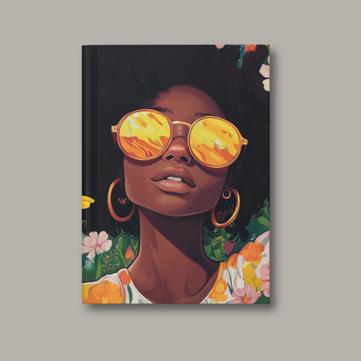 Radiant Reflections | Hardcover Blank Lined Journal Matte