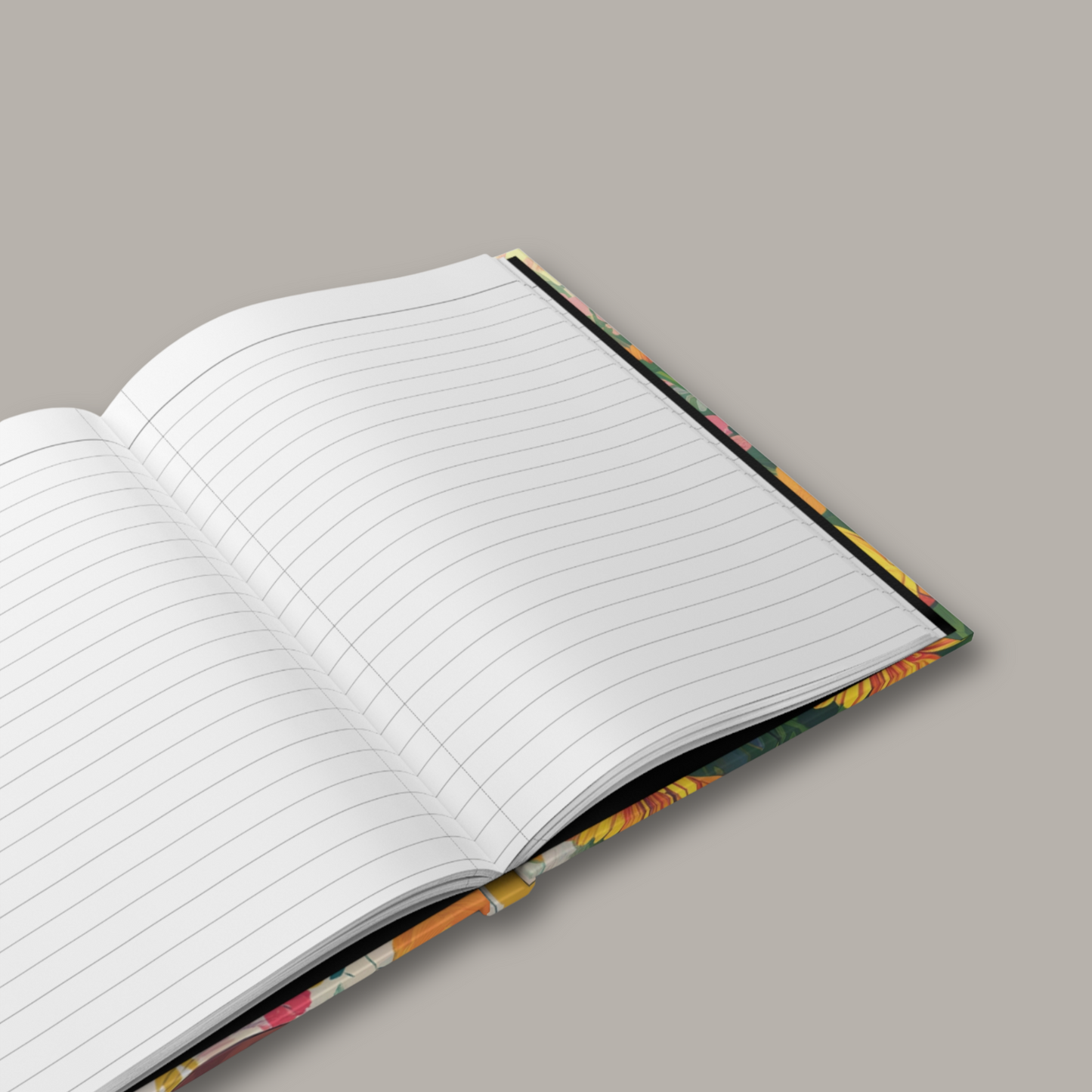 Radiant Reflections | Hardcover Blank Lined Journal Matte