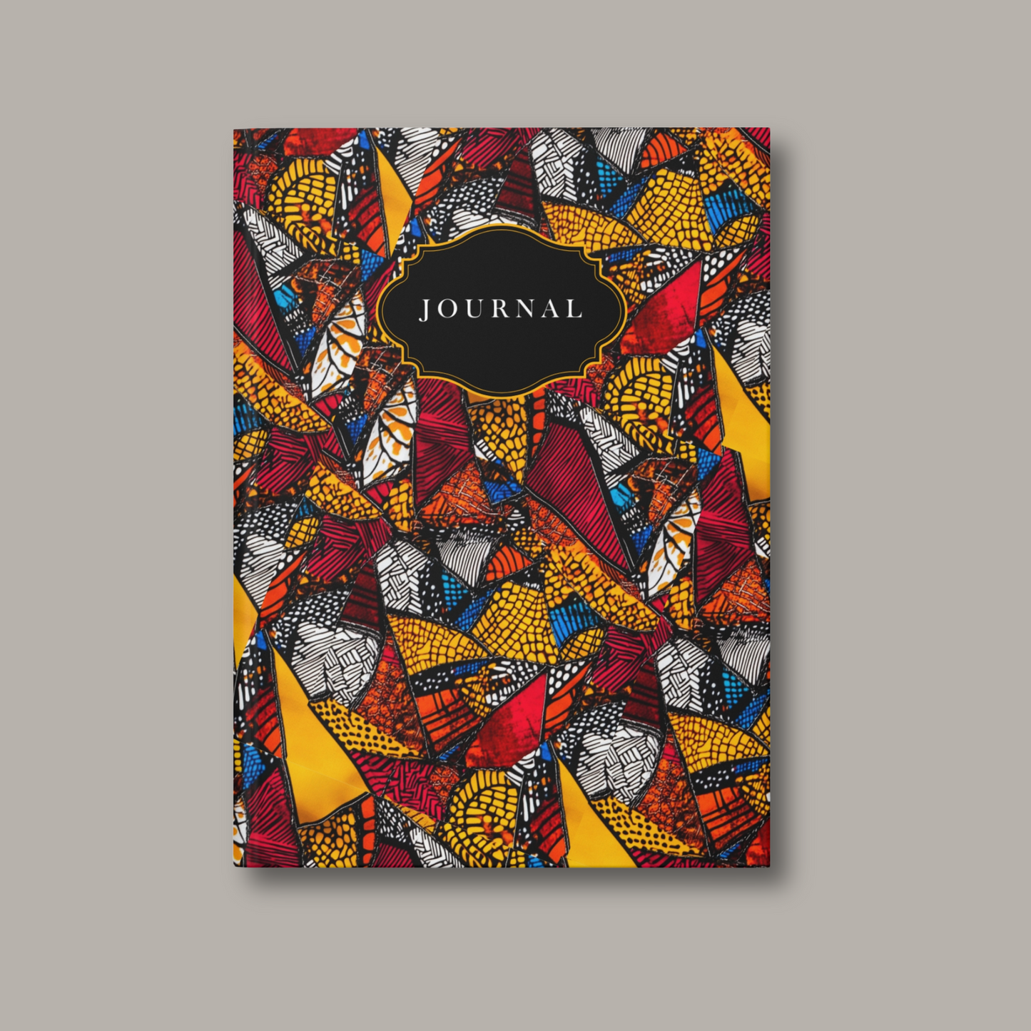 Vibrant Vibes | Hardcover Blank Lined Journal Matte