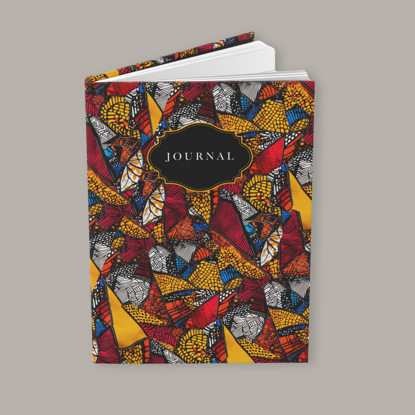 Vibrant Vibes | Hardcover Blank Lined Journal Matte