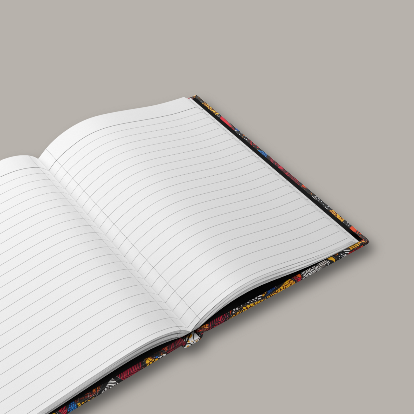 Vibrant Vibes | Hardcover Blank Lined Journal Matte
