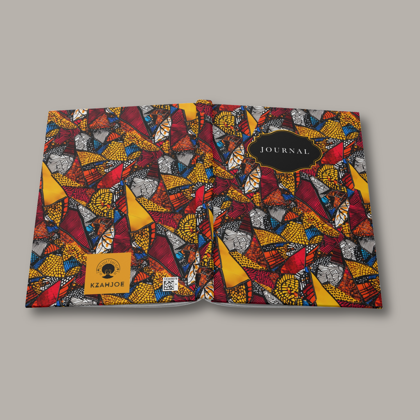 Vibrant Vibes | Hardcover Blank Lined Journal Matte