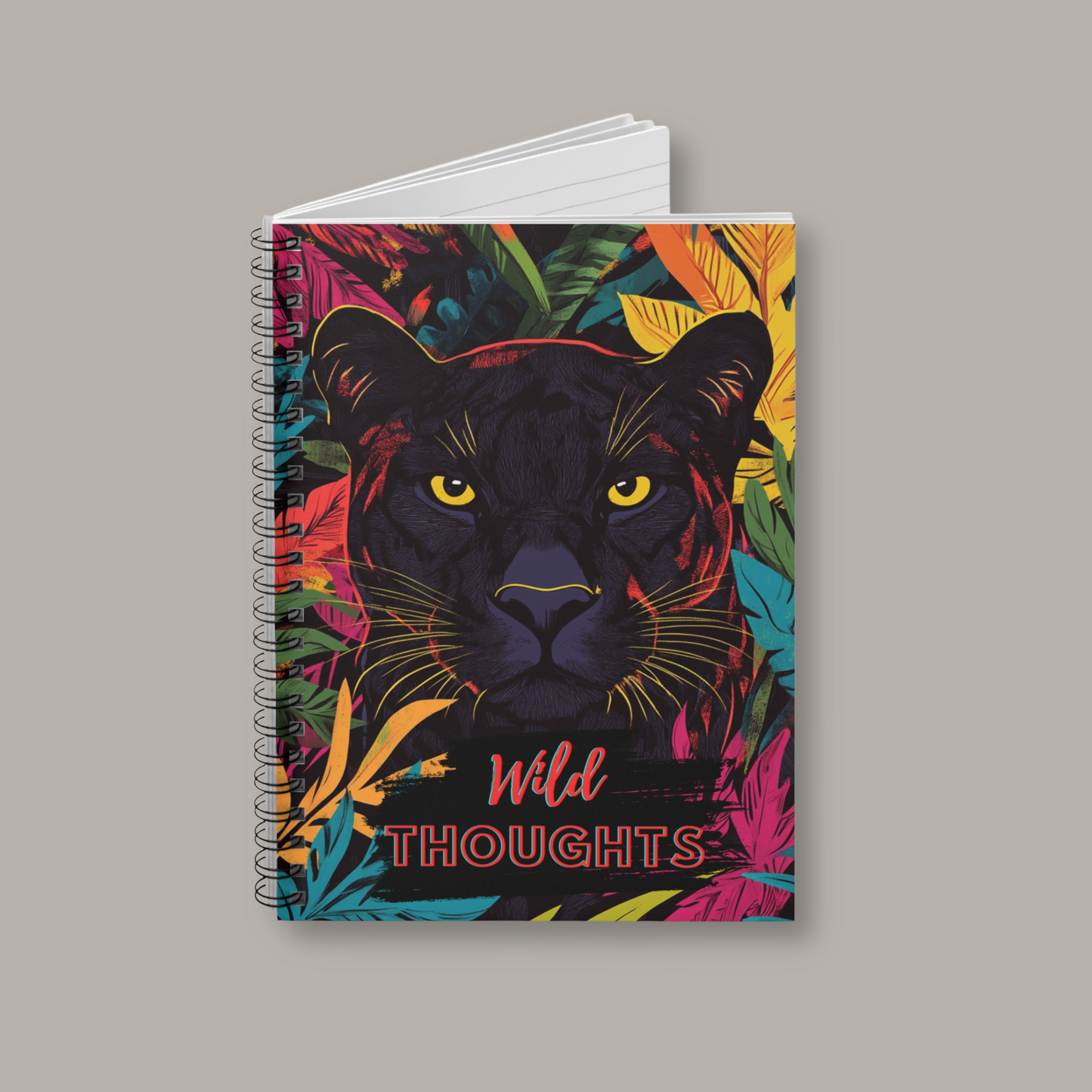 Panther | Wild Thoughts Spiral Notebook