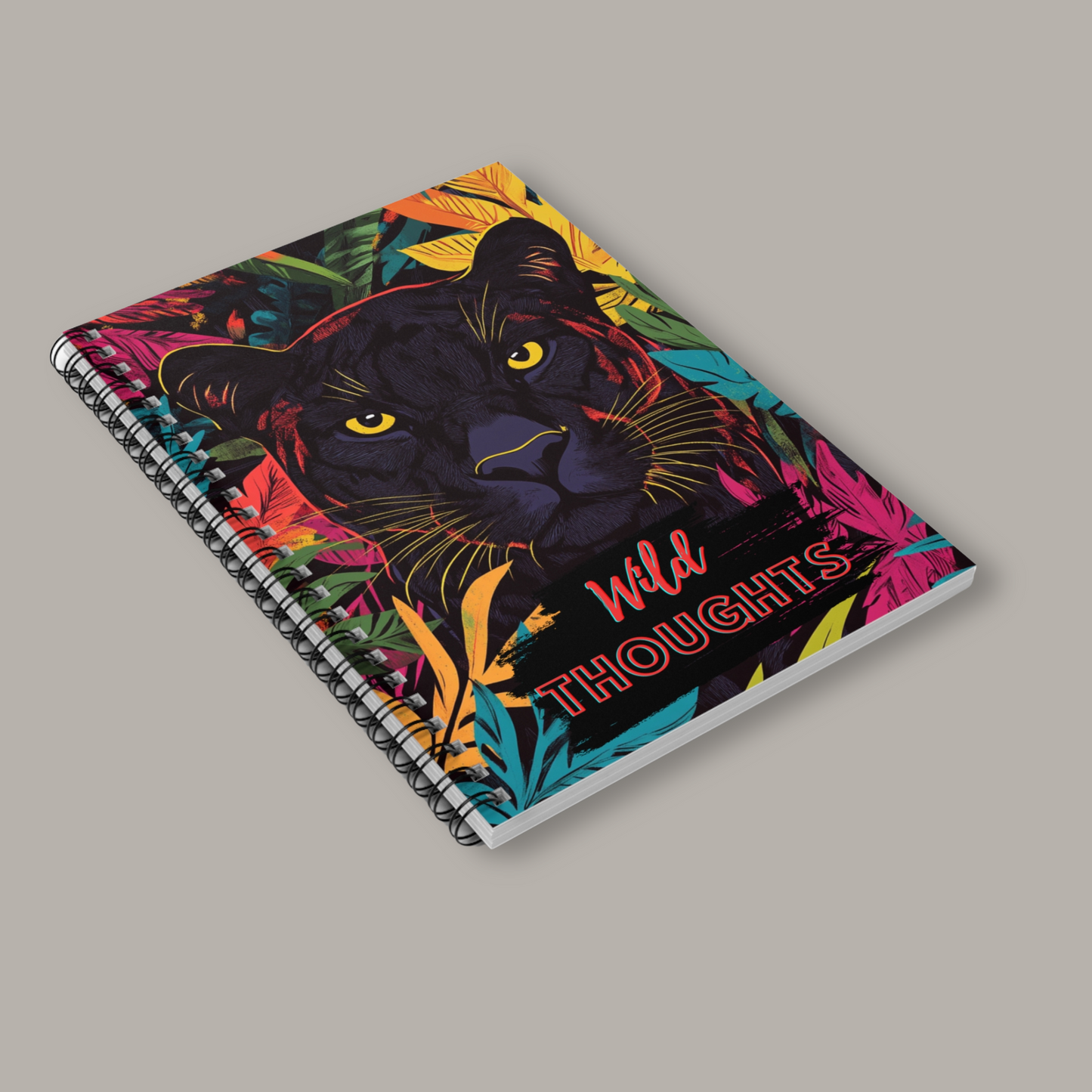 Panther | Wild Thoughts Spiral Notebook