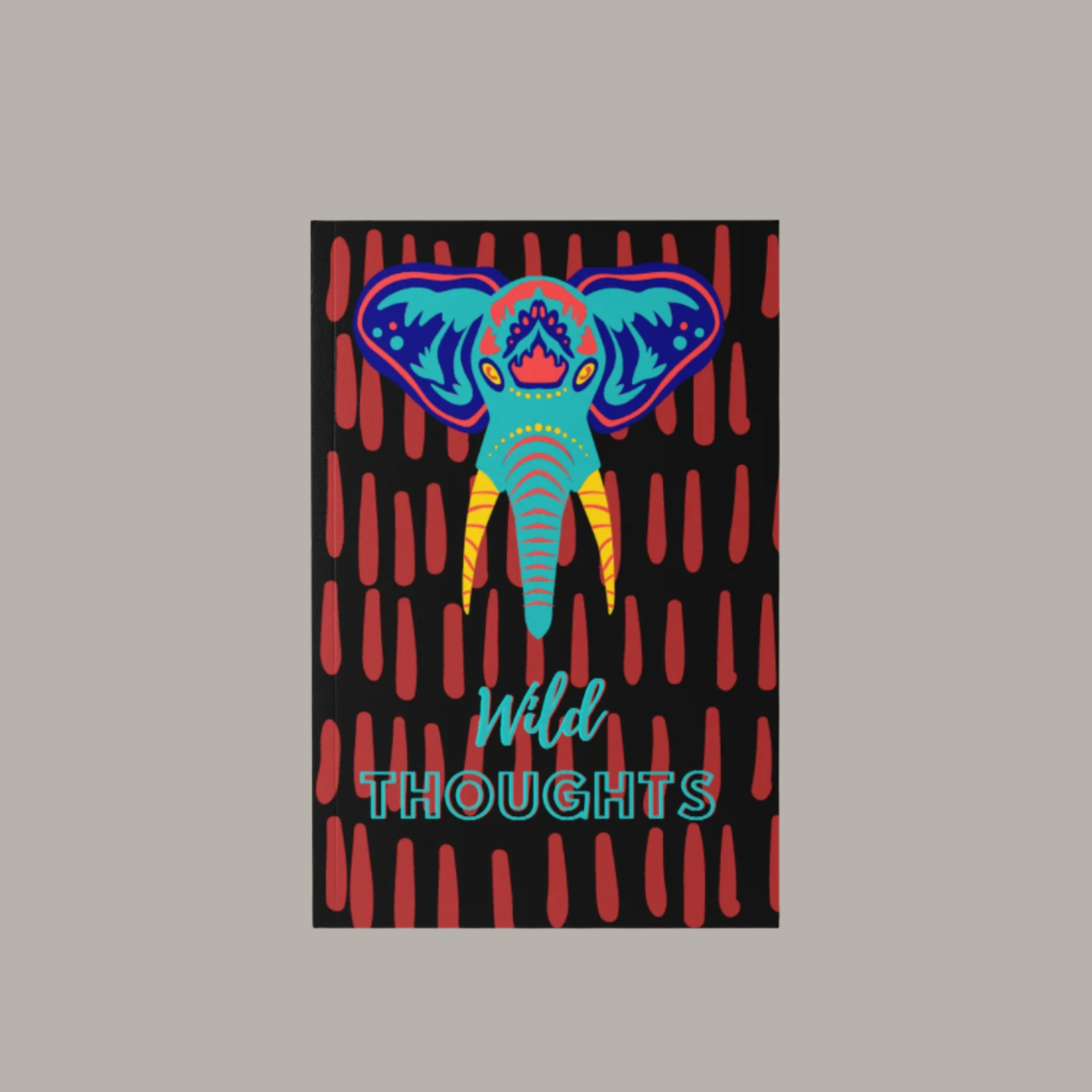 Elephant | Wild Thoughts Blank Journal
