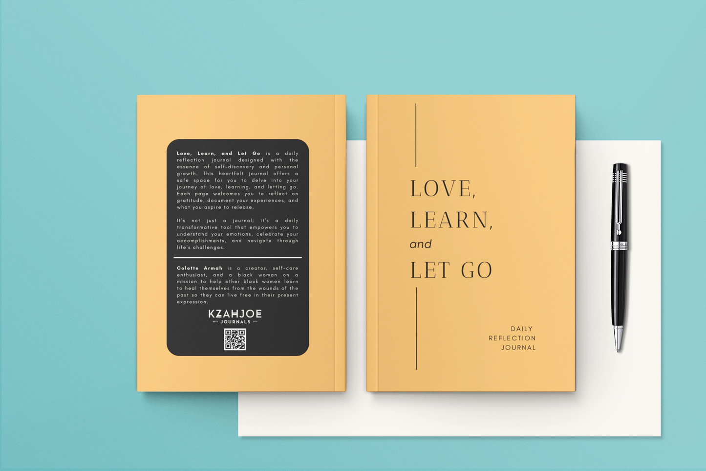 "Yellow" Love, Learn, Let Go: Daily Reflection Journal for Self-Discovery and Personal Growth