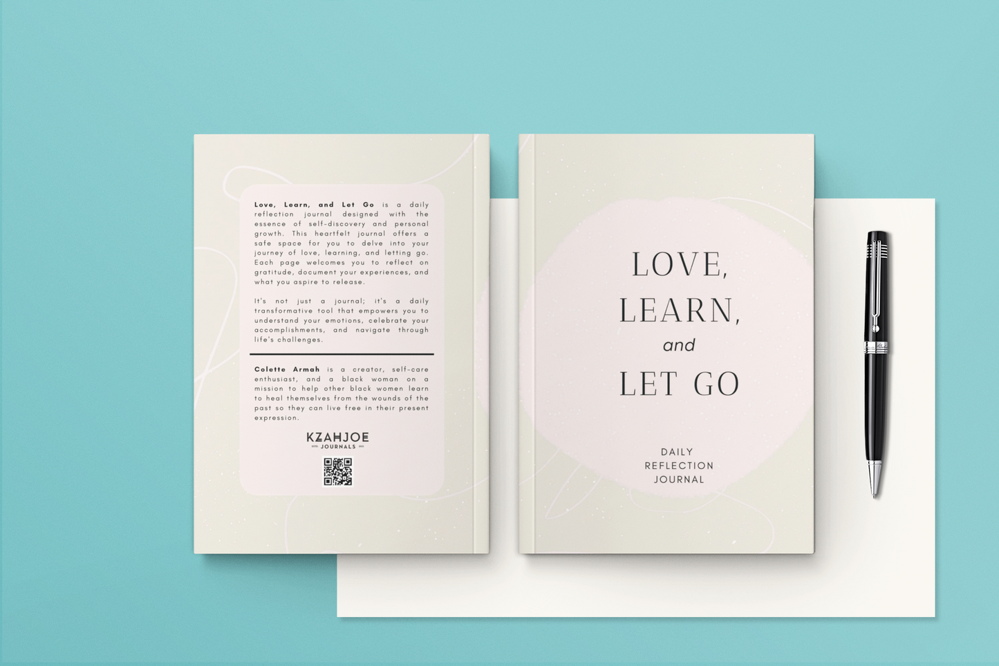 Simple Circle | Love, Learn, Let Go: Daily Reflection Journal for Self-Discovery and Personal Growth