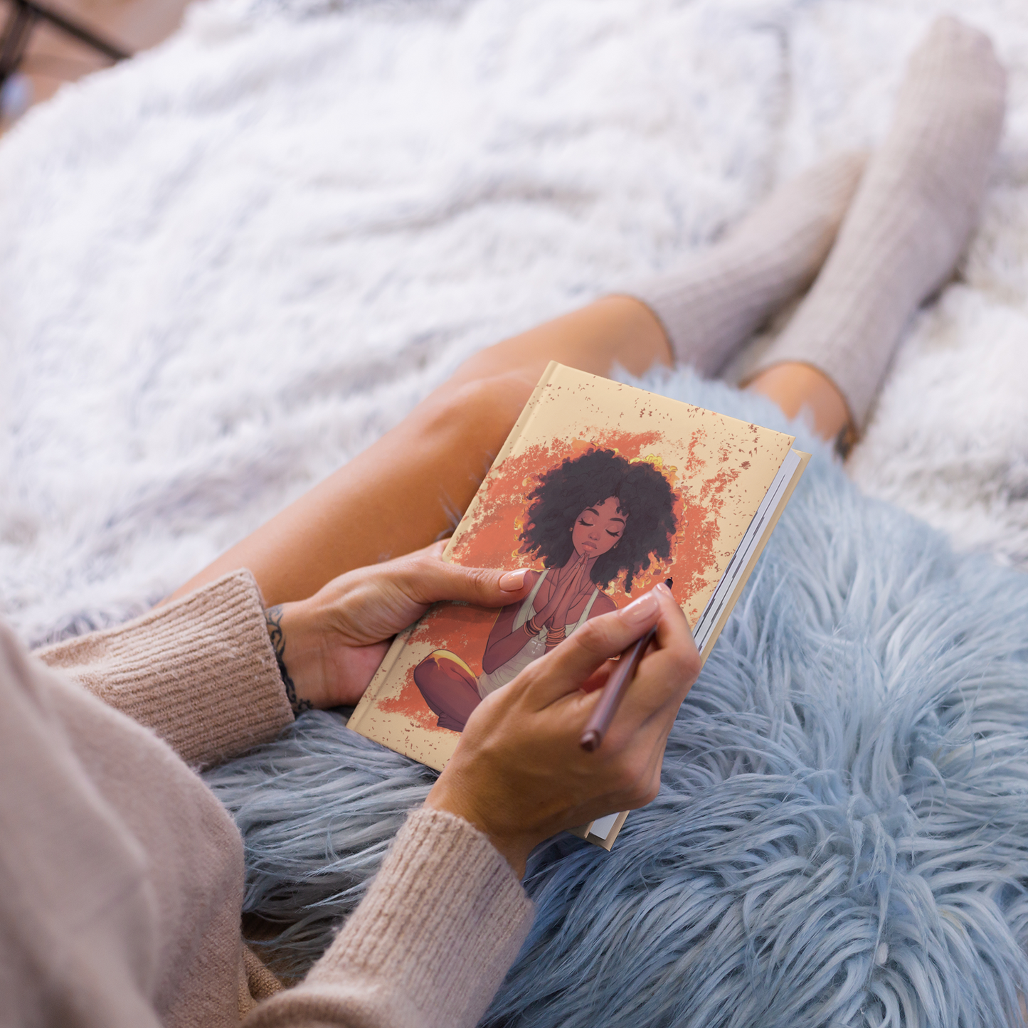 Soulful Serenity | Hardcover Blank Lined Journal Matte