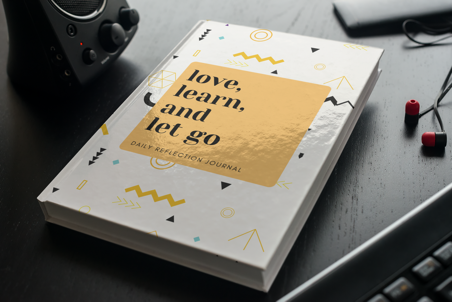 Small Geometric | Love, Learn, Let Go: Daily Reflection Journal for Self-Discovery and Personal Growth