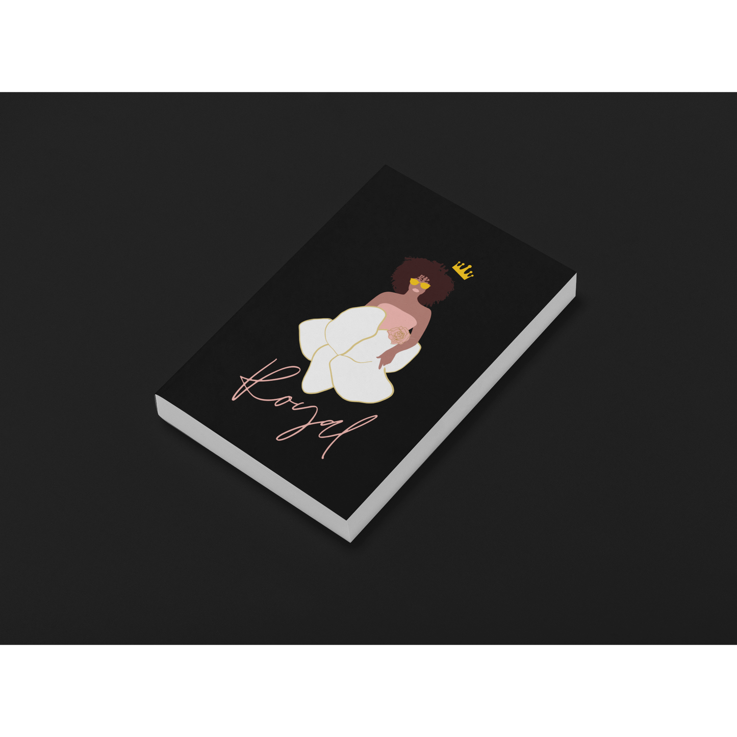 Royal | Black Girl Magic Journal for Women of Color: Diary, Gratitude, & Reflection | 200 Pages, 6"x9" Size