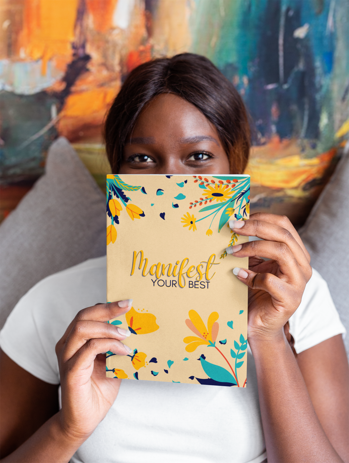 Floral | Manifest Your Best Journal | 200 Pages, 6"x9" Lined/Dot Grid