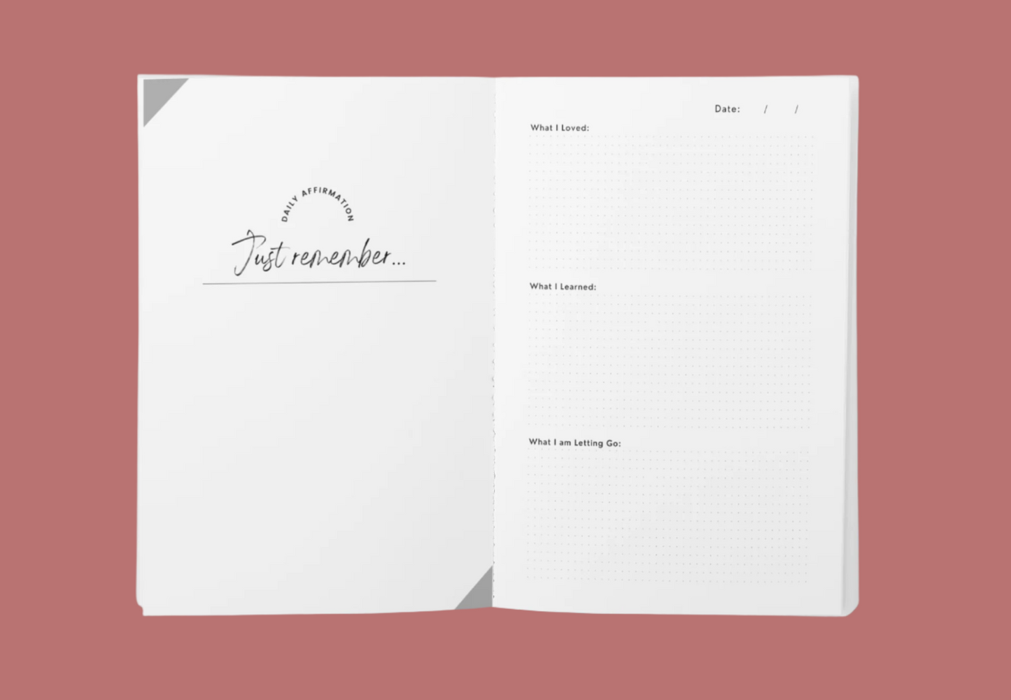 92 Percent | Love, Learn, Let Go: Daily Reflection Journal