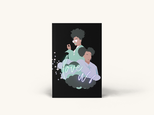 "Love Us" Black Girl Magic Journal for Women of Color: Diary, Gratitude, & Reflection | 200 Pages, 6"x9" Size