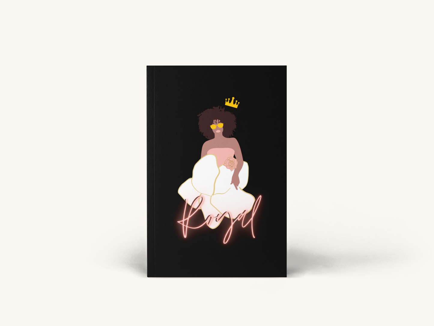"Royal" Black Girl Magic Journal for Women of Color: Diary, Gratitude, & Reflection | 200 Pages, 6"x9" Size