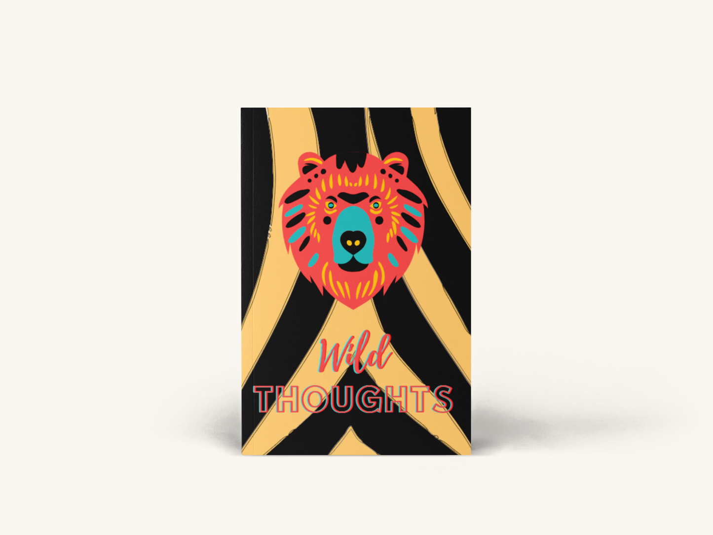 Lion | Wild Thoughts Blank Journal | 200 Pages, 6"x9" Lined/Dot Grid