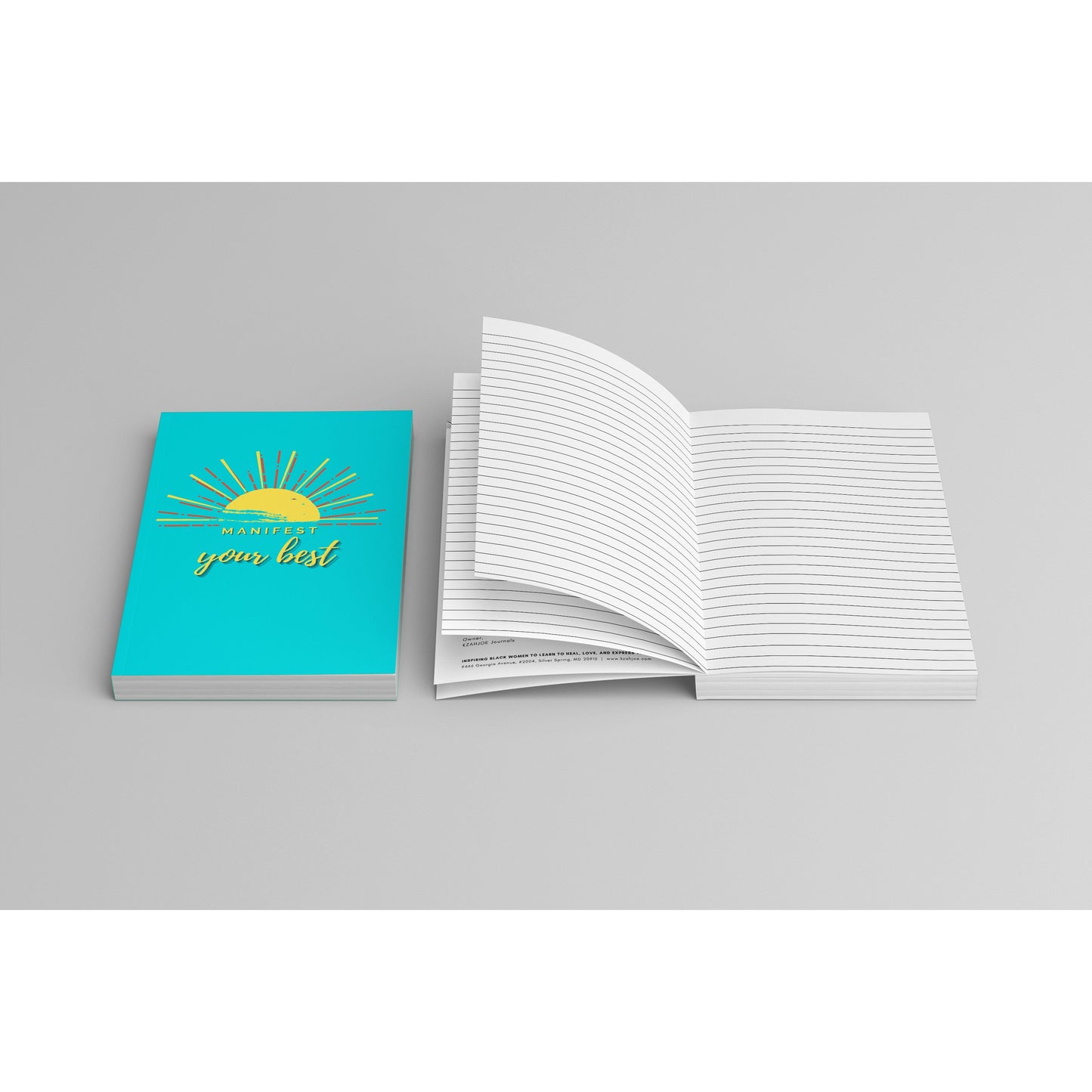 "Sunrise" Manifest Your Best Journal | 200 Pages, 6"x9" Lined/Dot Grid