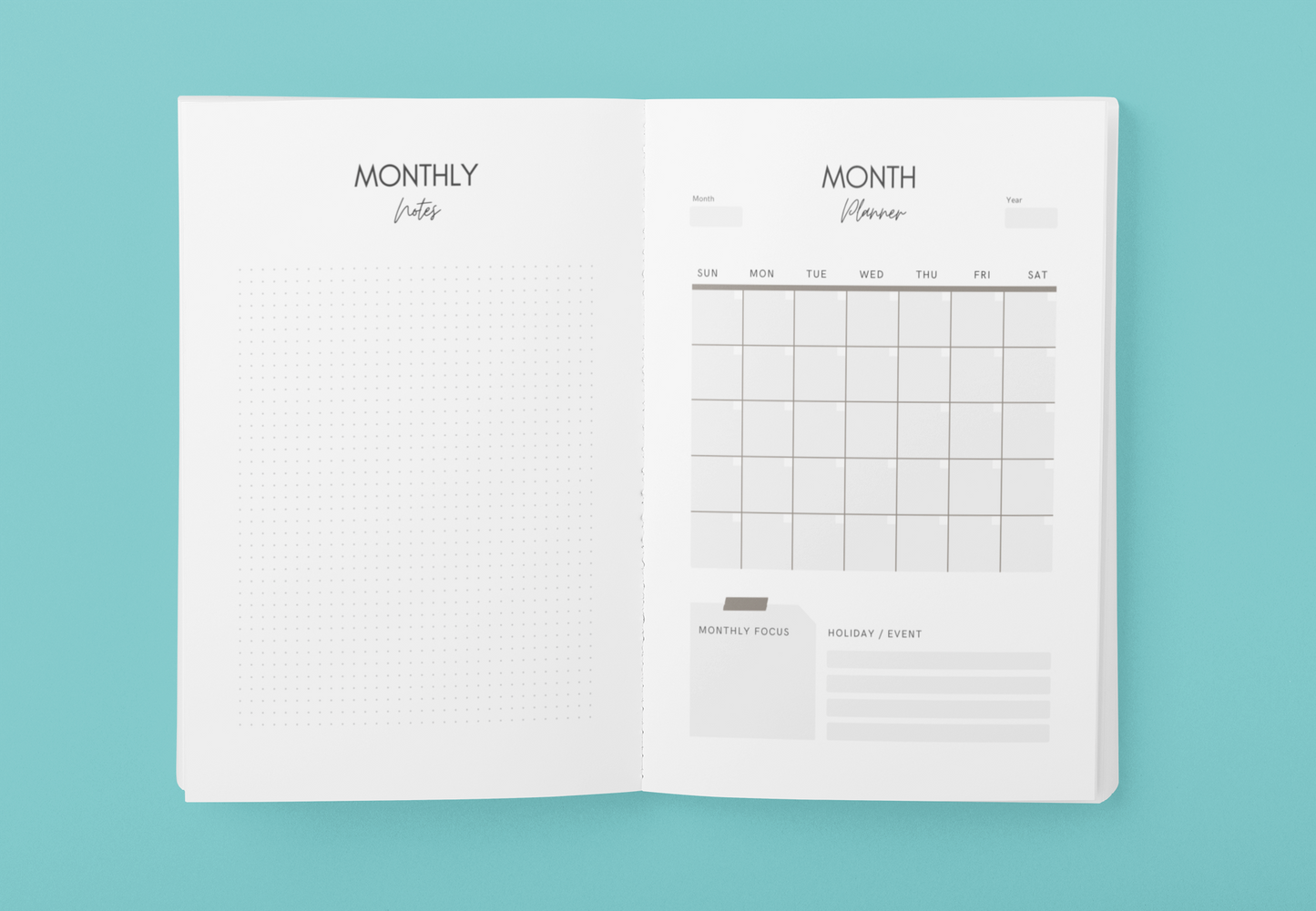"White and Pink" Plan Your Best Life: Daily Planner, Journal, and SMART Goal Tracker